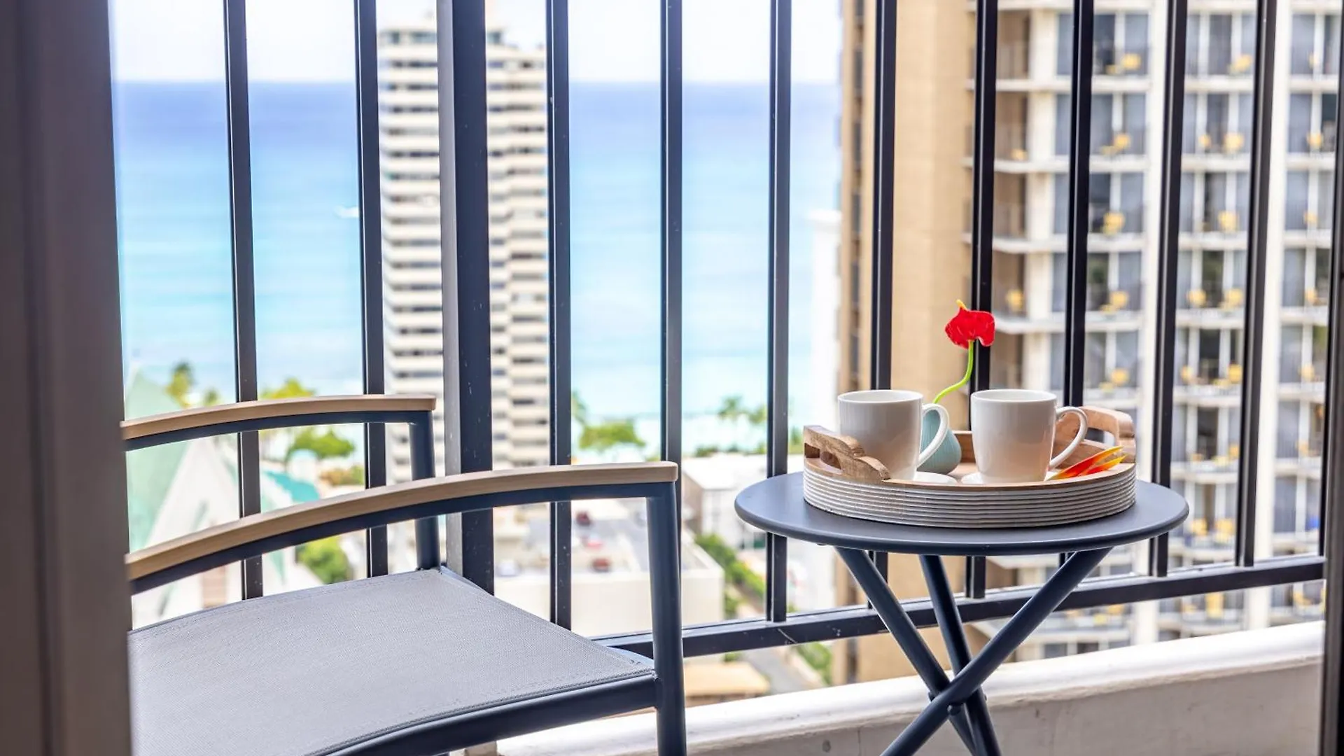 Daire Chic And Upscale Waikiki Beach Ocean View With Parking Honolulu ABD