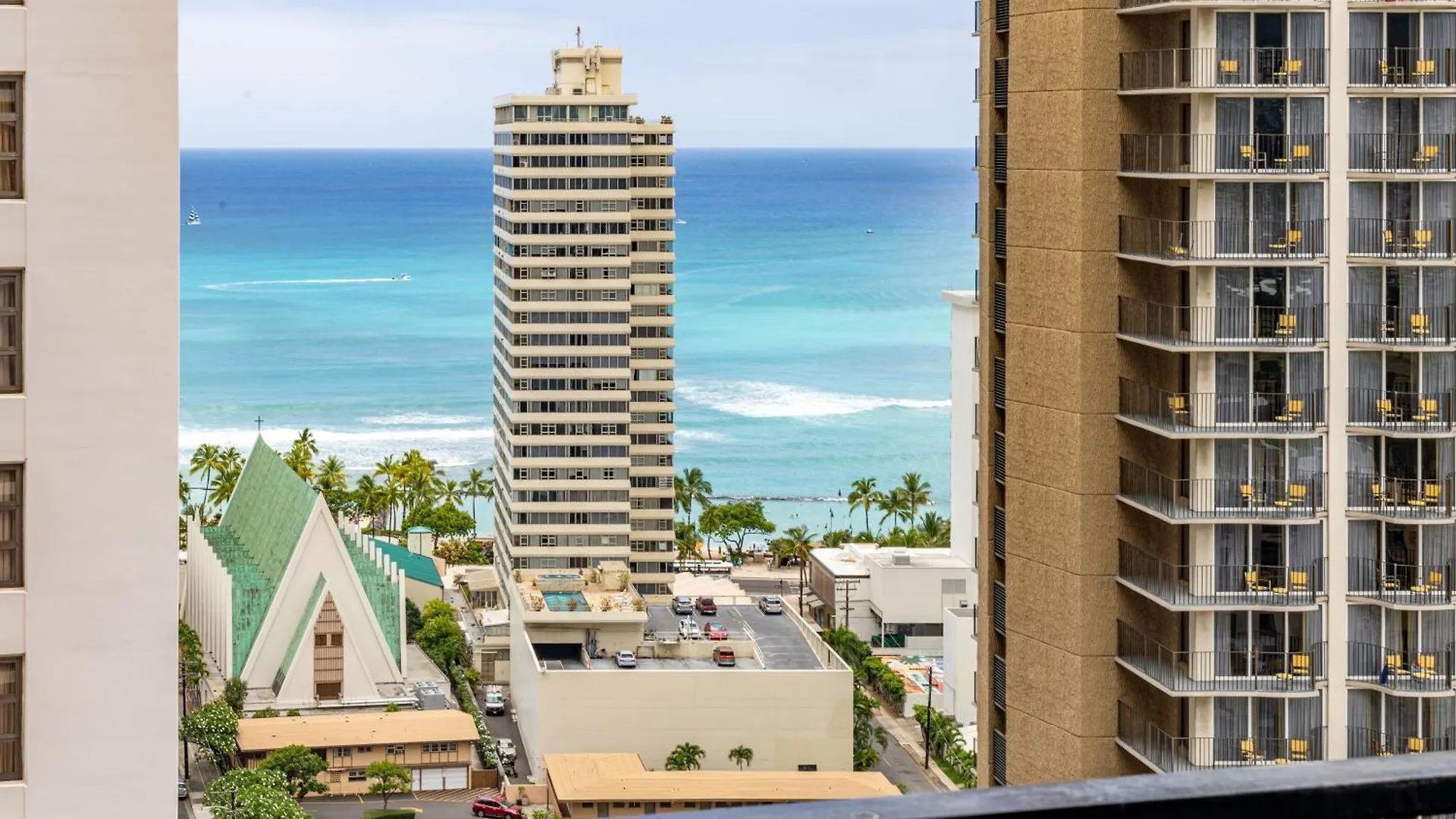 Chic And Upscale Waikiki Beach Ocean View With Parking Honolulu Daire